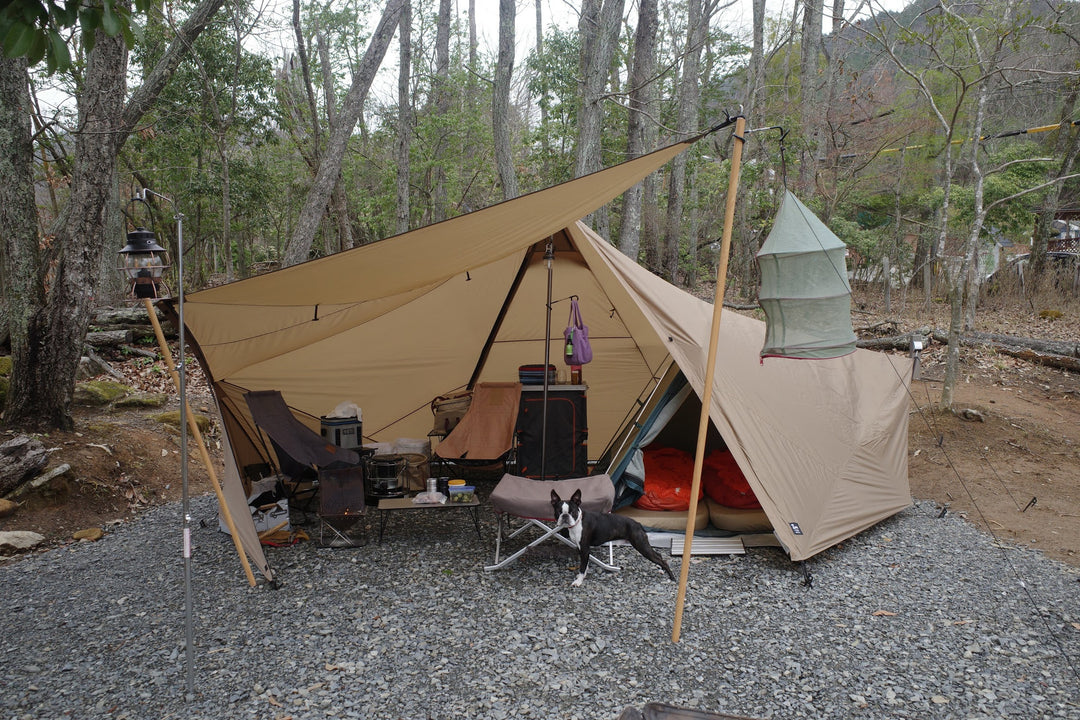 キャンプ風景